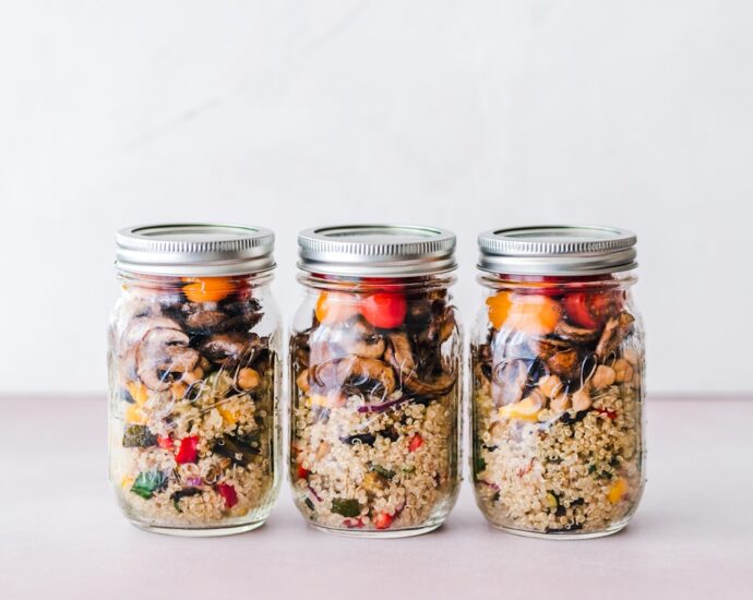 Photo Healthy meal prep