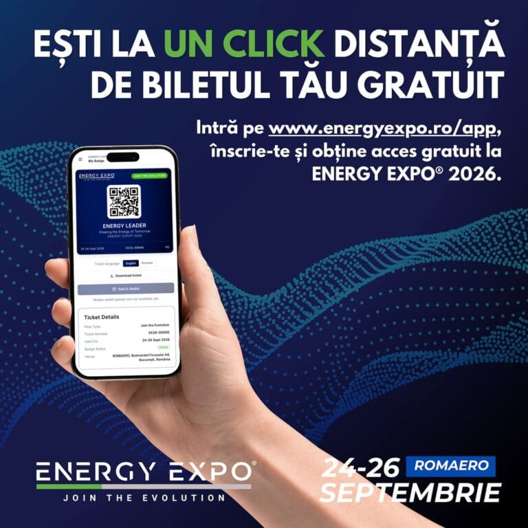 Între 24-26 septembrie, ENERGY EXPO® 2026 aduce giganți din energie și tehnologii în premieră la ROMAERO
